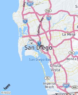 USA on map