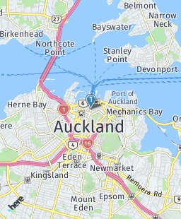 New Zealand on map