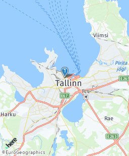 Estonia on map