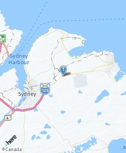 Canada on map
