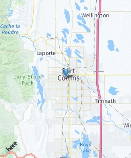 USA on map