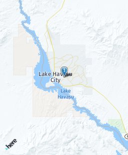 USA on map