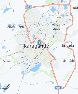Kazakhstan on map