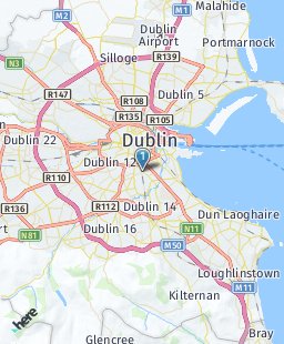 Ireland on map