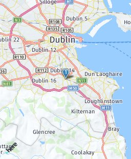 Ireland on map