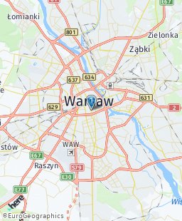 Poland on map