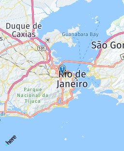 Brazil on map