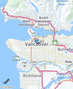 Canada on map