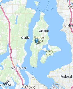 USA on map