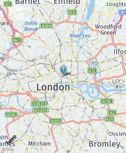 United Kingdom on map