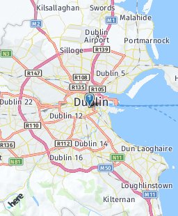 Ireland on map