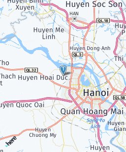 Vietnam on map