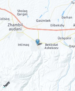 Kazakhstan on map