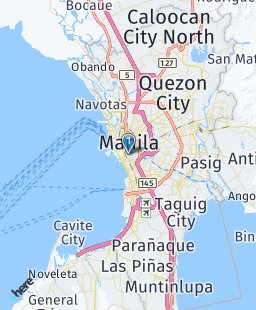 Philippines on map
