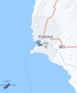 Tanzania on map