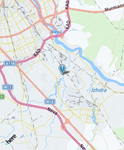 Russia on map