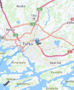 Finland on map