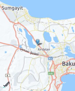 Azerbaijan on map