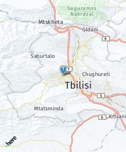 Georgia on map