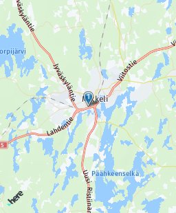 Finland on map