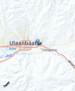 Mongolia on map