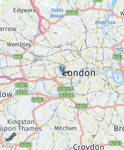 United Kingdom on map