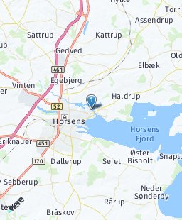 Denmark on map