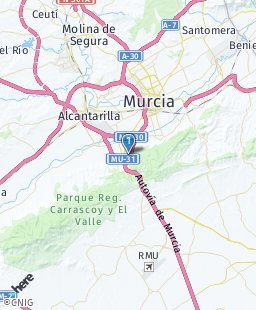 Spain on map