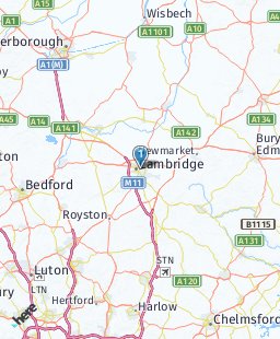 United Kingdom on map