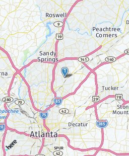 USA on map