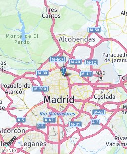 Spain on map