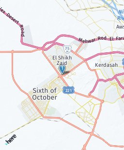 Egypt on map