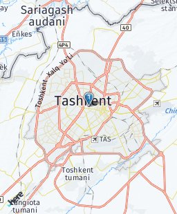 Uzbekistan on map