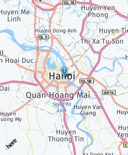 Vietnam on map