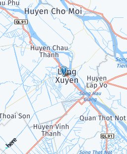 Vietnam on map