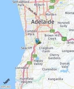 Australia on map