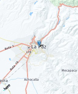 Bolivia on map