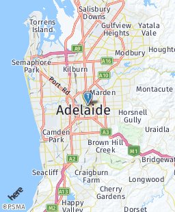 Australia on map
