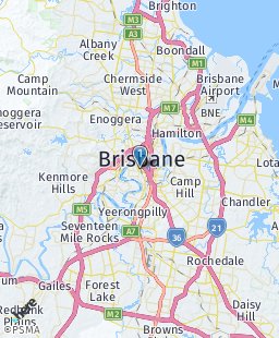 Australia on map