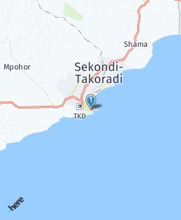 Ghana on map