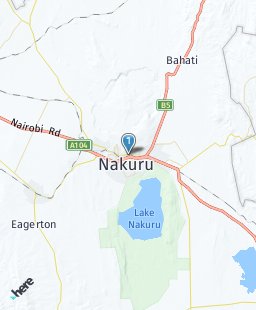 Kenya on map