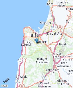 Israel on map