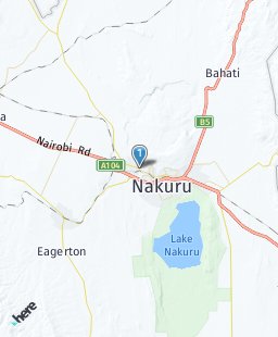 Kenya on map