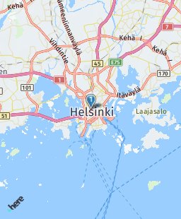 Finland on map