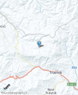 Bosnia and Herzegovina on map