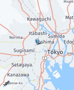 Japan on map