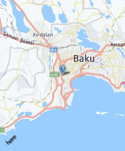 Azerbaijan on map