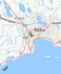 Azerbaijan on map