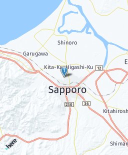 Japan on map