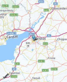 United Kingdom on map
